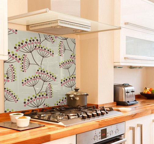 Wish diy kitchen glass splashback