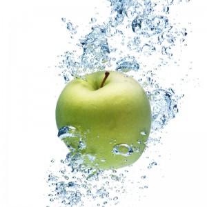 Green Apple sq diy kitchen glass splashback