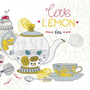 Lemon Tea sq diy kitchen glass splashback