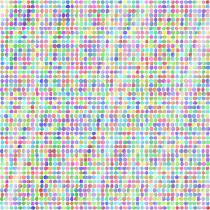 Polka Dots diy kitchen glass splashback