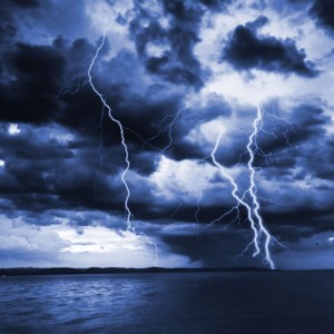 Storm at Sea sq diy kitchen glass splashback