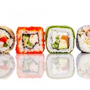 Sushi sq diy kitchen glass splashback