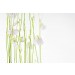 Delicate Floral diy kitchen glass splashback
