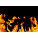 Flames diy kitchen glass splashback