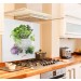 herb bowl diy kitchen glass splashback