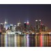 Manhattan at Night diy kitchen glass splashback