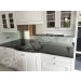 silver mirror splashback