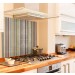 Texture stripe diy kitchen glass splashback
